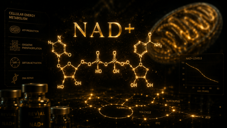 NAD+ coenzyme longevity research